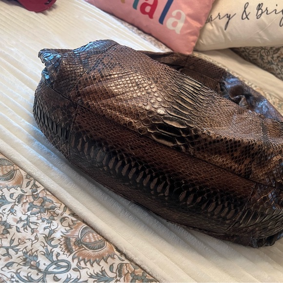 Python hobo bag by Justified Hunt. - Picture 4 of 9